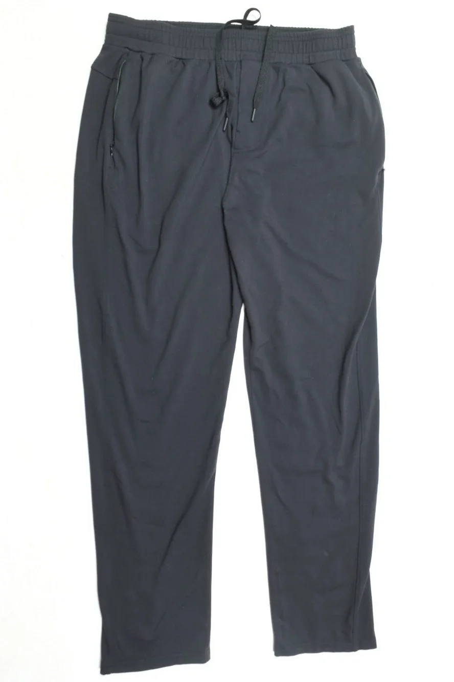 Public Rec All Day Every Day Pants Mens 36x32 Black Stretch Straight Leg